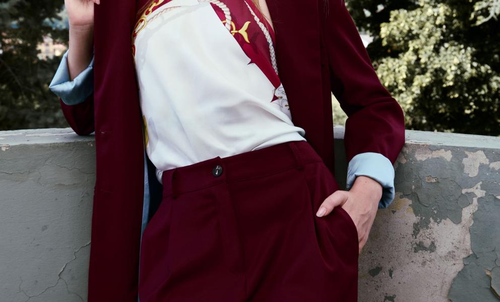 Spencer Clothing - Outfit pantalone Fuji e giacca Tokio Bordeaux