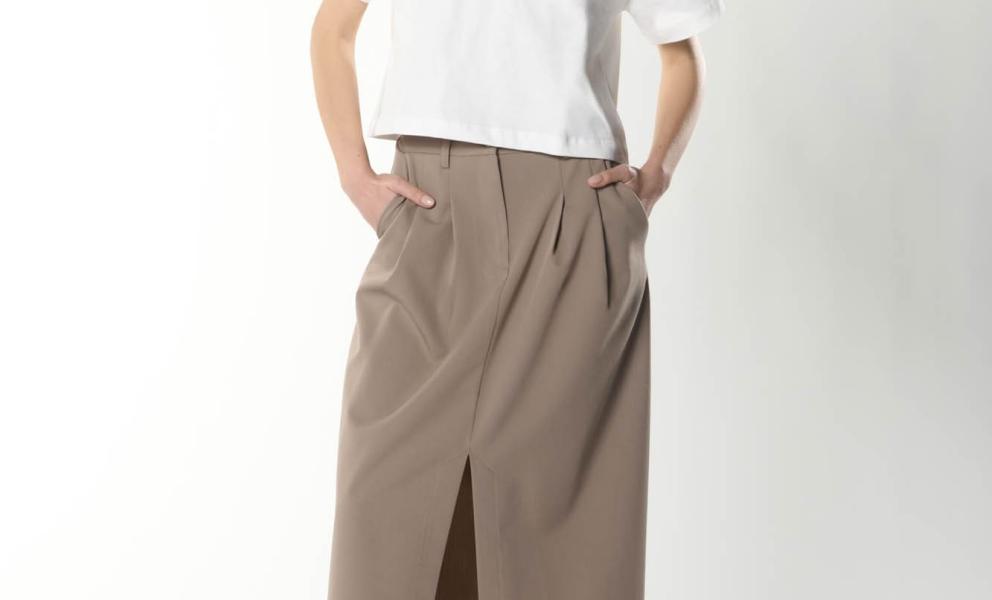 Spencer Clothing | Gonna Osaka in tessuto Gerry