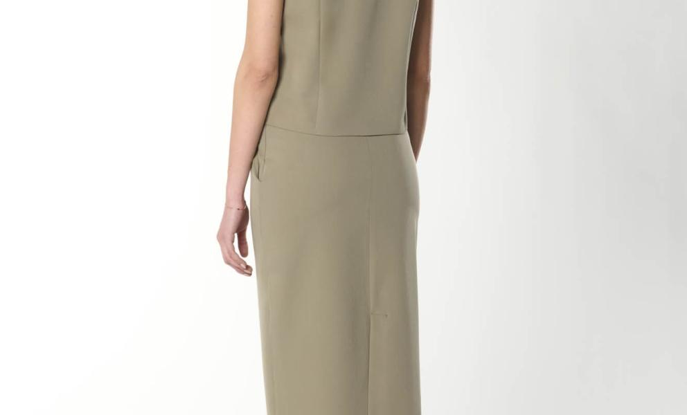 Spencer Clothing | Gilet Luigi e gonna Novara in tessuto Gerry