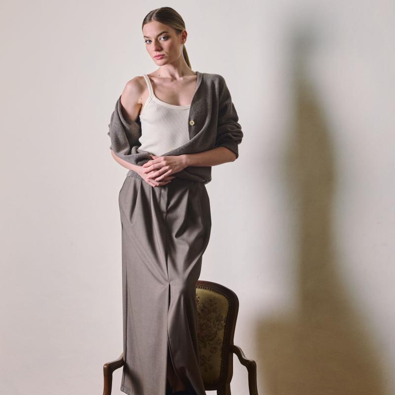 Spencer Clothing - Outfit gonna Osaka e cardigan misto lana