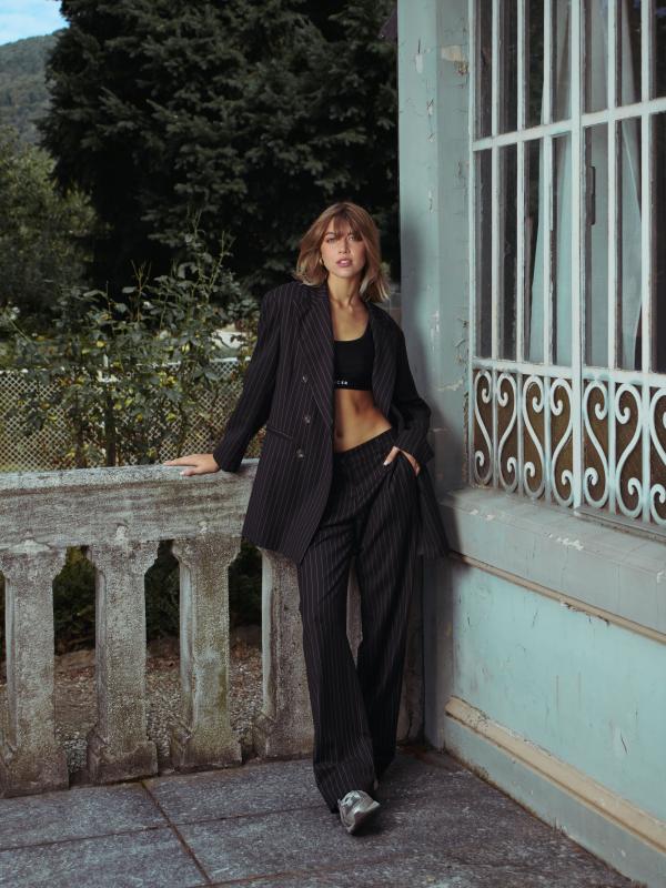 Spencer Clothing - Outfit giacca Maia, pantalone Kart e top Alexi