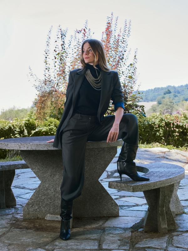 Spencer Clothing - Outfit giacca Tokio con dolcevita sottogiacca e pantalone Kart
