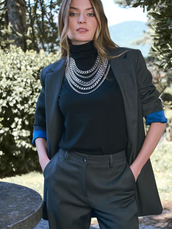 Spencer Clothing - Outfit giacca Tokio con dolcevita sottogiacca e pantalone Kart