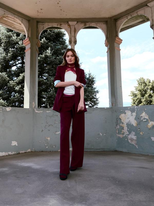 Spencer Clothing - Outfit pantalone Fuji e giacca Tokio Bordeaux