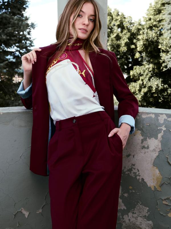 Spencer Clothing - Outfit pantalone Fuji e giacca Tokio Bordeaux