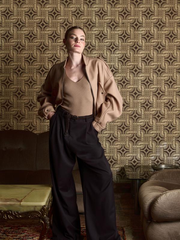 Spencer Clothing - Outfit pantalone Grisù, body misto lana e bomber Pluto