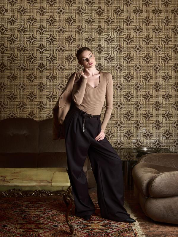 Spencer Clothing - Outfit pantalone Grisù, body misto lana e bomber Pluto