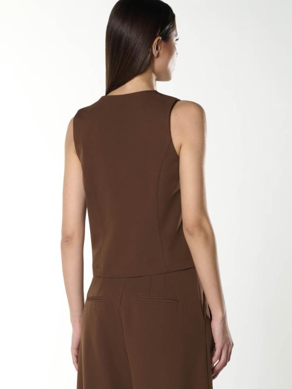 Spencer Clothing | Gilet Carter in tessuto Gerry indossato