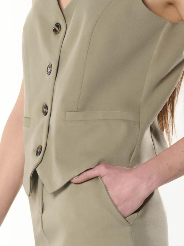 Spencer Clothing | Gilet Luigi e gonna Novara in tessuto Gerry