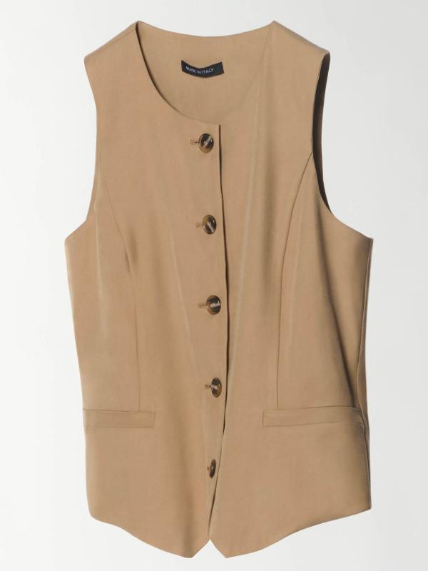 Spencer Clothing | Gilet Alli in Tessuto Twill