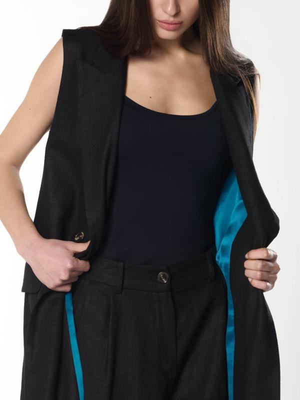 Spencer Clothing | Gilet Nemo Savana Pantalone Grisu Nero