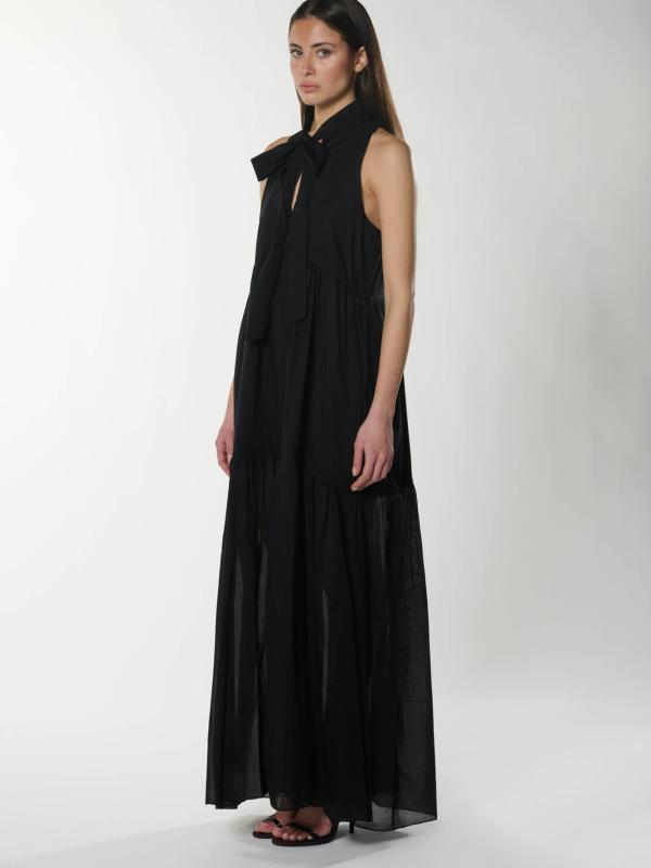 Spencer Clothing | Abito Albi in Tessuto Voile Nero