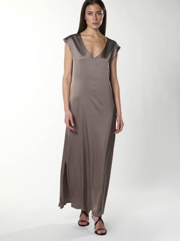 Spencer Clothing | Abito Flego in Tessuto Raso Di Viscosa