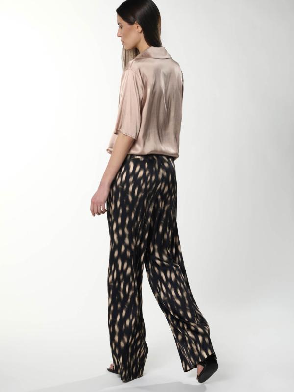 Spencer Clothing | Pantalone Nova in Tessuto Raso Di Viscosa