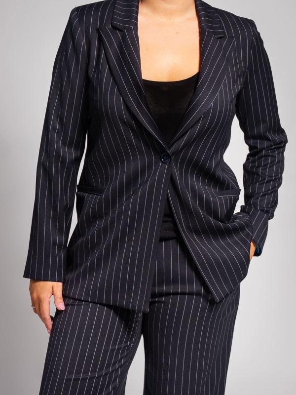 Spencer Clothing - giacca Olivia in tessuto Bond Gessato