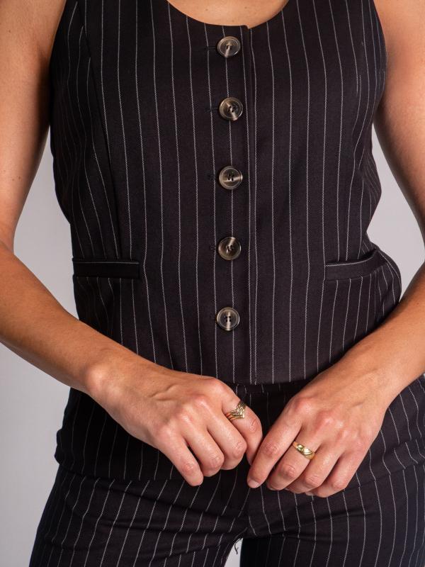 Spencer Clothing - gilet Albert in tessuto bond